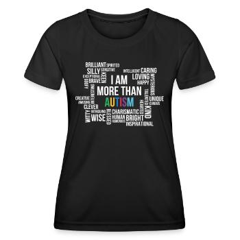 Autismus Awareness Day Autist Geschenk - Frauen Funktions-T-Shirt - Schwarz - Vorne - AI Model Female 172 light (172cm)