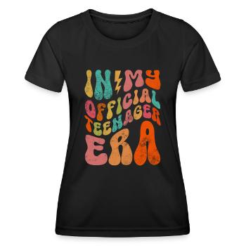 Teenager - Women's Functional T-Shirt - black - Front - AI Model Female 172 light (172cm)