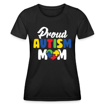 Autismus Awareness Day Autist Geschenk - Frauen Funktions-T-Shirt - Schwarz - Vorne - AI Model Female 172 light (172cm)