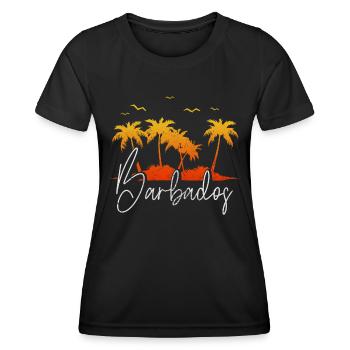 Barbados - Women's Functional T-Shirt - black - Front - AI Model Female 172 light (172cm)