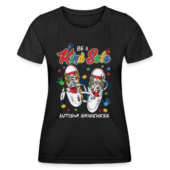 Autismus Awareness Day Autist Geschenk - Frauen Funktions-T-Shirt - Schwarz - Vorne - AI Model Female 172 light (172cm)