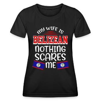 Belize Latino Belizean Belizean Maya Gift - Women's Functional T-Shirt - black - Front - AI Model Female 172 light (172cm)
