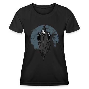 Skeleton - Women's Functional T-Shirt - black - Front - AI Model Female 172 light (172cm)