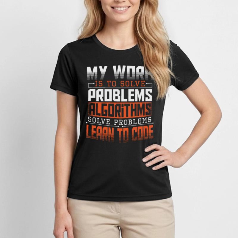 HTML Computer Engineer Hacker Women's Functional T-Shirt