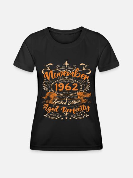 November 1962 Limited Edition - Women's Functional T-Shirt - black