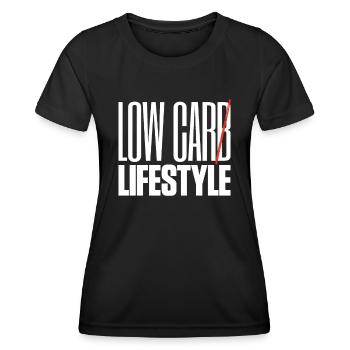 Low Car Lifestyle Auto Tuning - Frauen Funktions-T-Shirt - Schwarz - Vorne - AI Model Female 172 light (172cm)