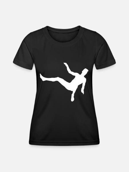 Water Blob - Frauen Funktions-T-Shirt - Schwarz