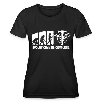 Spengler Evolution Bauspengler - Women's Functional T-Shirt - black - Front - AI Model Female 172 light (172cm)