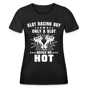 Slot Racing Slot Car - T-shirt sport Femme - noir - Devant - AI Model Female 172 light (172cm)