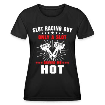 Slot Racing Slot Car - T-shirt sport Femme - noir - Devant - AI Model Female 172 light (172cm)