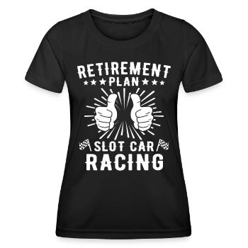 Slot Car Racing Slot Race - T-shirt sport Femme - noir - Devant - AI Model Female 172 light (172cm)