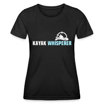 Kayakiste Kayak Kayak - T-shirt sport Femme - noir - Devant - AI Model Female 172 light (172cm)