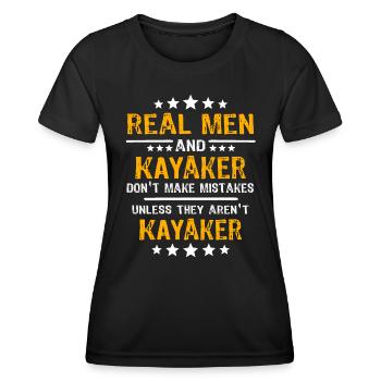 Kayakiste Kayak Kayak - T-shirt sport Femme - noir - Devant - AI Model Female 172 light (172cm)