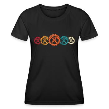 Charpentier charpentier - T-shirt sport Femme - noir - Devant - AI Model Female 172 light (172cm)