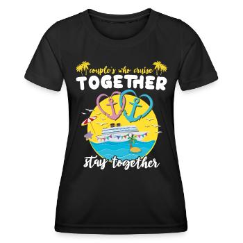 Cruise Marriage - Women's Functional T-Shirt - black - Front - AI Model Female 172 light (172cm)