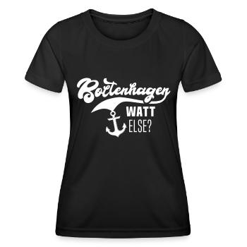 Boltenhagen Proverbs - Women's Functional T-Shirt - black - Front - AI Model Female 172 light (172cm)