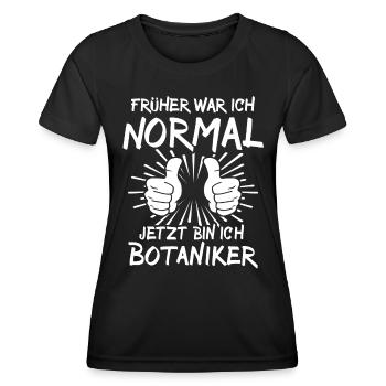 Botaniker - Frauen Funktions-T-Shirt - Schwarz - Vorne - AI Model Female 172 light (172cm)