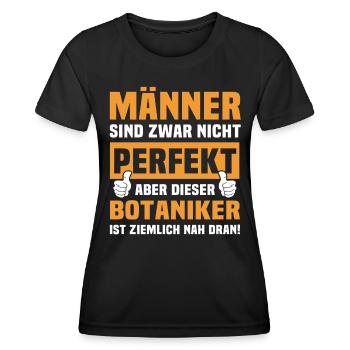 Lustige Botaniker Sprüche - Frauen Funktions-T-Shirt - Schwarz - Vorne - AI Model Female 172 light (172cm)