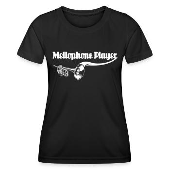 Mellophonist - Women's Functional T-Shirt - black - Front - AI Model Female 172 light (172cm)