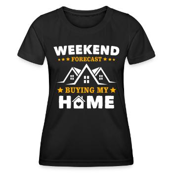 Homeowner - Women's Functional T-Shirt - black - Front - AI Model Female 172 light (172cm)