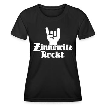 Zinnowitz Sprüche - Frauen Funktions-T-Shirt - Schwarz - Vorne - AI Model Female 172 light (172cm)
