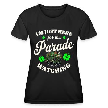 Irish Ireland St. Patrick's Day - Women's Functional T-Shirt - black - Front - AI Model Female 172 light (172cm)