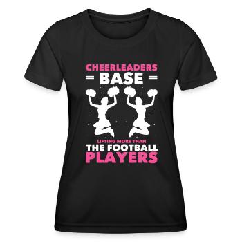 Cheerleader - Women's Functional T-Shirt - black - Front - AI Model Female 172 light (172cm)
