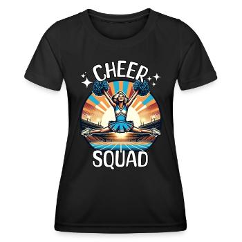 Cheerleader Squad - Women's Functional T-Shirt - black - Front - AI Model Female 172 light (172cm)