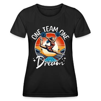 Cheerleader Saying - Women's Functional T-Shirt - black - Front - AI Model Female 172 light (172cm)