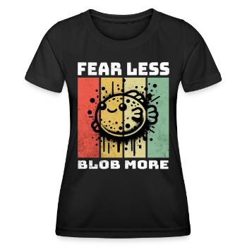 Blobfish Blobfisch - Women's Functional T-Shirt - black - Front - AI Model Female 172 light (172cm)