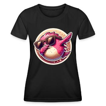 Blobfish - Women's Functional T-Shirt - black - Front - AI Model Female 172 light (172cm)