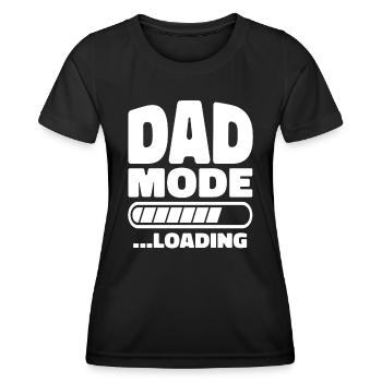 DAD mode Loading Father Fashion Loading - Women's Functional T-Shirt - black - Front - AI Model Female 172 light (172cm)