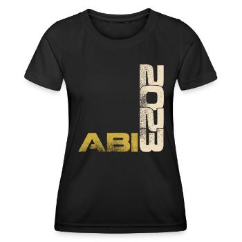 Abi 2023 Abiturient - Frauen Funktions-T-Shirt - Schwarz - Vorne - AI Model Female 172 light (172cm)