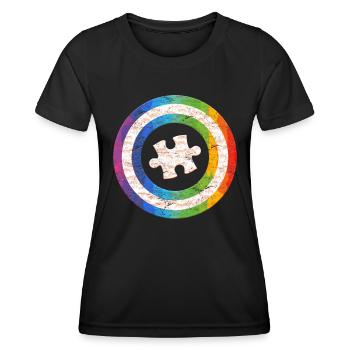 Autism Diversity Autistic Consciousness - Women's Functional T-Shirt - black - Front - AI Model Female 172 light (172cm)