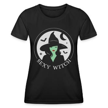 Sexy Witch - Women's Functional T-Shirt - black - Front - AI Model Female 172 light (172cm)