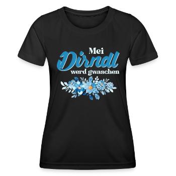 Dirndl Tenue de Remplacement MEI DIRNDL WERD GWASCH - T-shirt sport Femme - noir - Devant - AI Model Female 172 light (172cm)