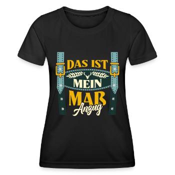 Münchner Volksfest MEI MASS-ANZUG Lustiges - Women's Functional T-Shirt - black - Front - AI Model Female 172 light (172cm)