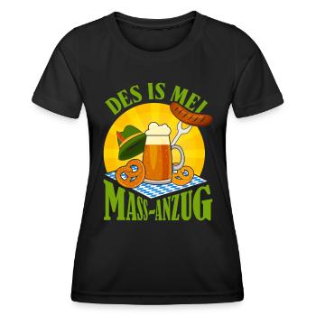 Münchner Volksfest MEI MASS-ANZUG Lustiges - Women's Functional T-Shirt - black - Front - AI Model Female 172 light (172cm)
