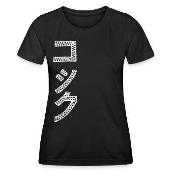 Koch (Japainsch) - Frauen Funktions-T-Shirt - Schwarz - Vorne - AI Model Female 172 light (172cm)