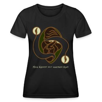 Fighting with an inner child - Women's Functional T-Shirt - black - Front - AI Model Female 172 light (172cm)