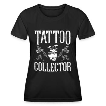 Tattoo Künstler Tattoo Sammler Tattoo - Frauen Funktions-T-Shirt - Schwarz - Vorne - AI Model Female 172 light (172cm)
