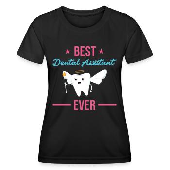 Best Dental Assistant Ever Dental Assistant - Frauen Funktions-T-Shirt - Schwarz - Vorne - AI Model Female 172 light (172cm)