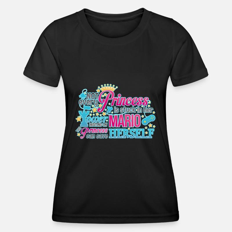 This Princess - Women's Functional T-Shirt - black