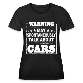 Mechaniker KFZ Auto Geschenkidee - Frauen Funktions-T-Shirt - Schwarz - Vorne - AI Model Female 172 light (172cm)