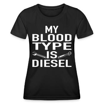 Mechaniker KFZ Auto Geschenkidee - Frauen Funktions-T-Shirt - Schwarz - Vorne - AI Model Female 172 light (172cm)