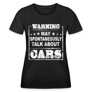 Mechanic Car Car Gift Idea - Women's Functional T-Shirt - black - Front - AI Model Female 172 light (172cm)