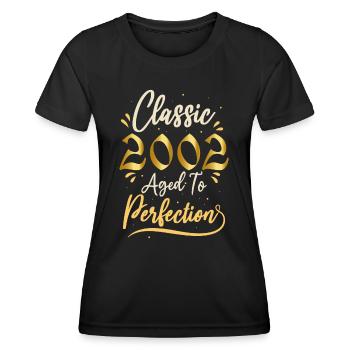 Geburtstag 2002 Geschenk 2002 Classic 2002 - Frauen Funktions-T-Shirt - Schwarz - Vorne - AI Model Female 172 light (172cm)