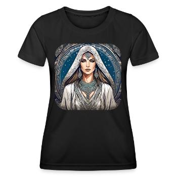Mystical Fantasy Woman - Women's Functional T-Shirt - black - Front - AI Model Female 172 light (172cm)