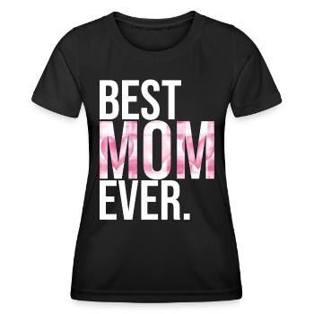 Mom Gift Mother's Day Birthday Mom - Women's Functional T-Shirt - black - Front - AI Model Female 172 light (172cm)