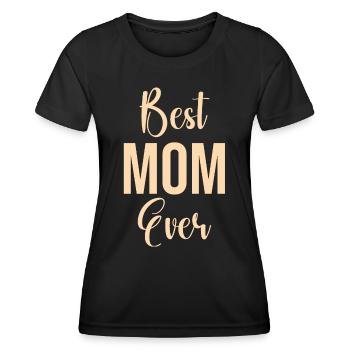 Mom Gift Mother's Day Birthday Mom - Women's Functional T-Shirt - black - Front - AI Model Female 172 light (172cm)